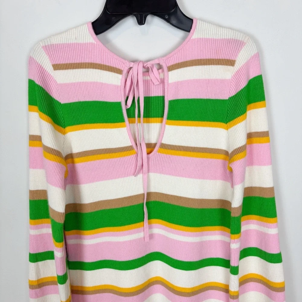 Show Me Your MuMu Away Mini Dress in Multi Rib Knit Size M - Picture 6 of 11